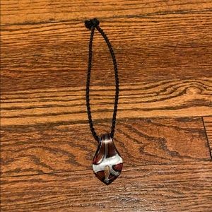 Glass necklace